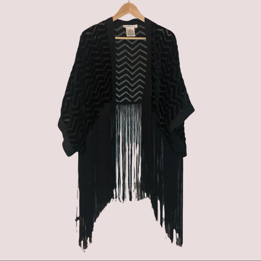 BCBG Asymmetric Light Cardigan